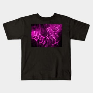 HOT PINK WORLD WIDE WEB Kids T-Shirt